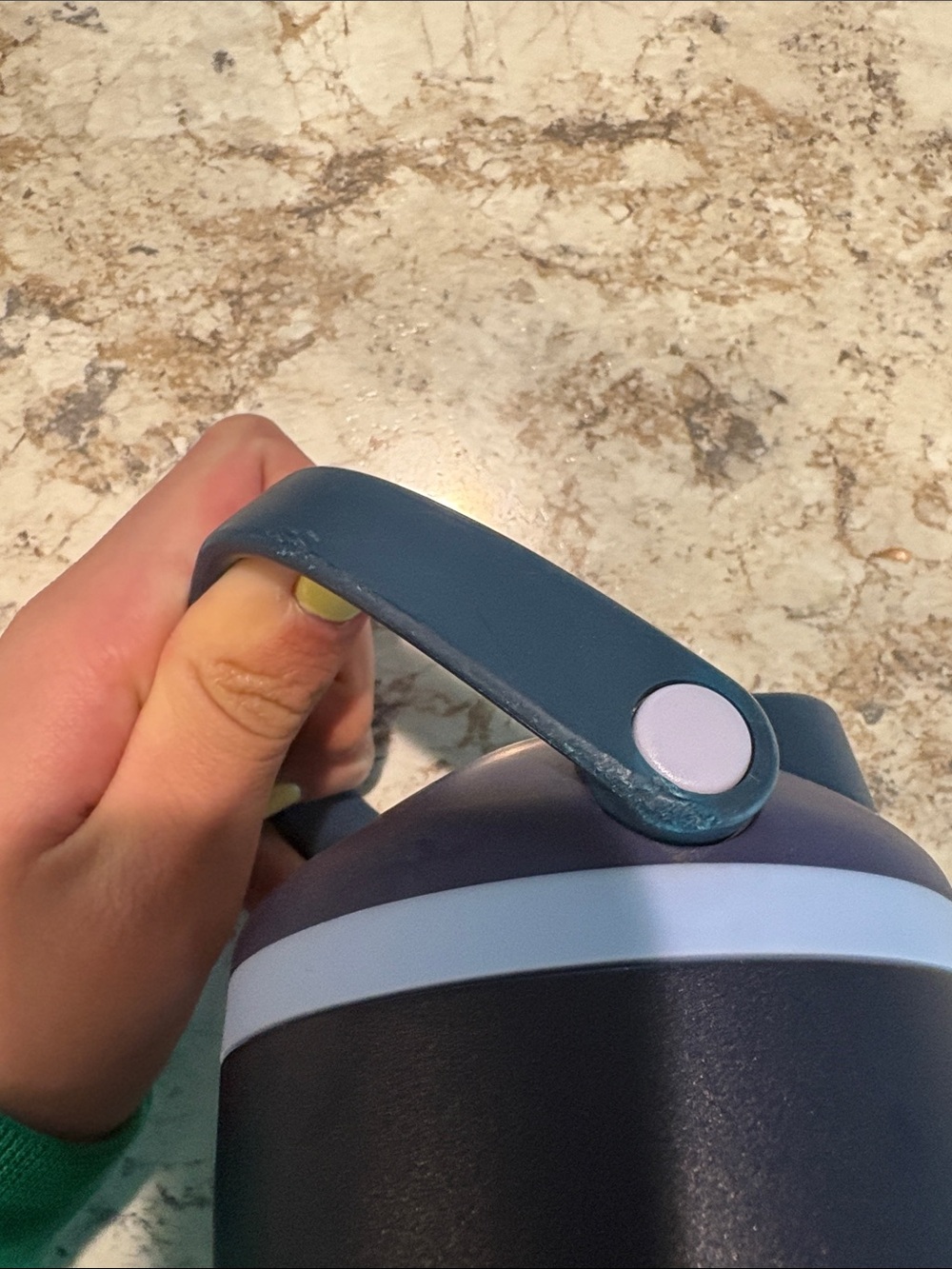 Blue owala water bottle - Picture 2 of 8